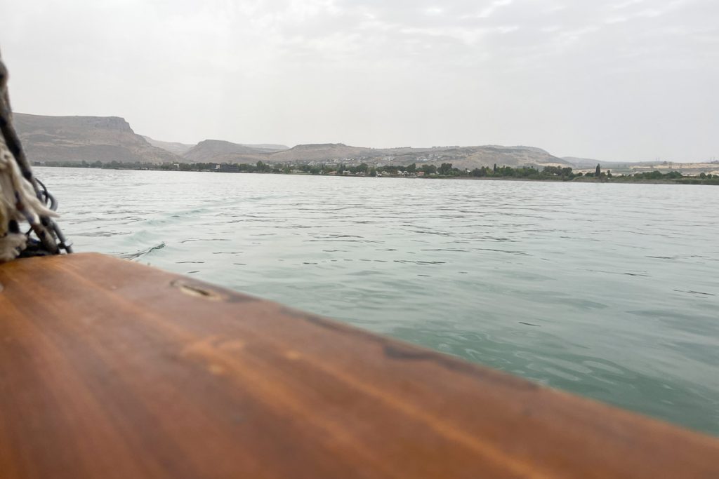 Sailing on Galilee